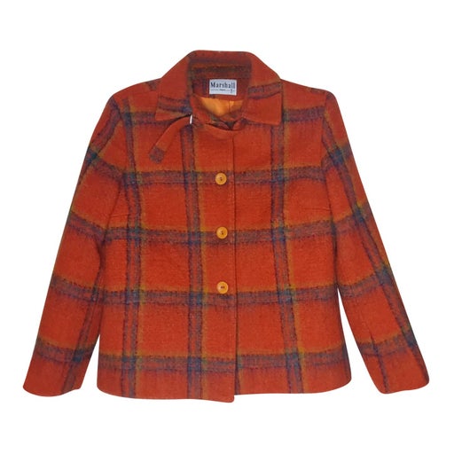 90's plaid jacket