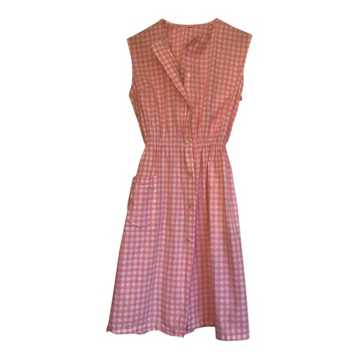 Robe boutonnée en coton