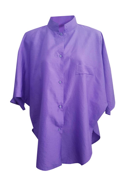 purple blouse