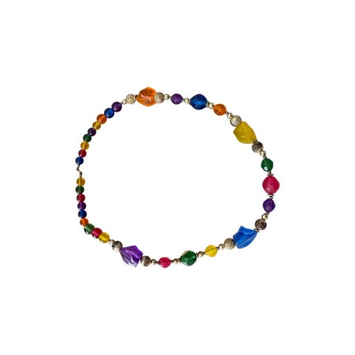 80's multicolored necklace