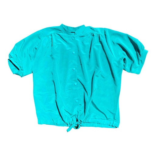 Blouse turquoise