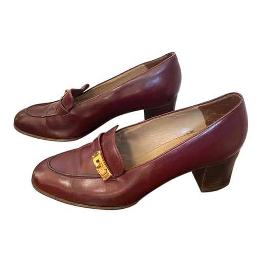 Mocassins à talons Hermès
