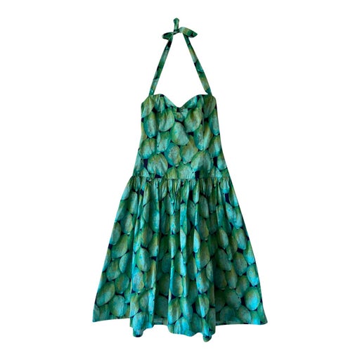 Robe dos nu en coton