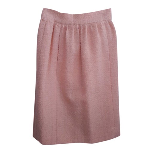 Wool pencil skirt