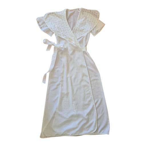 Robe portefeuille en coton