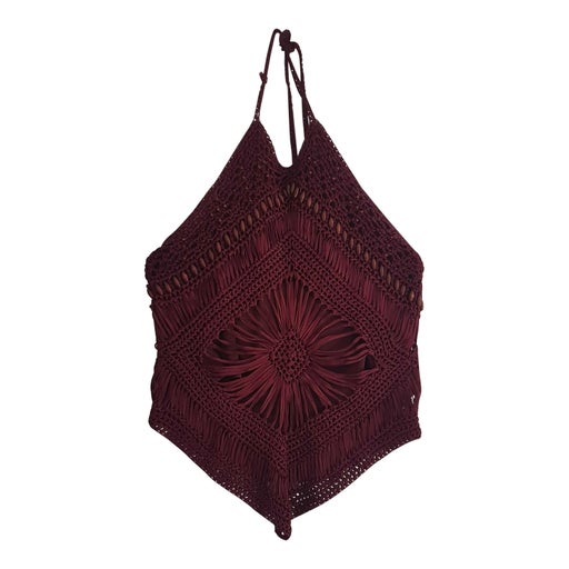 Crochet open back