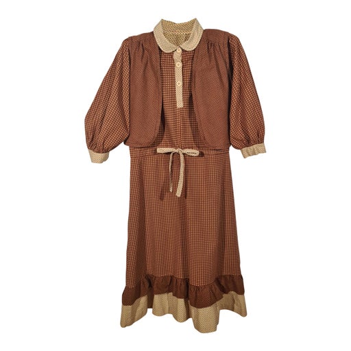 70's cotton dress