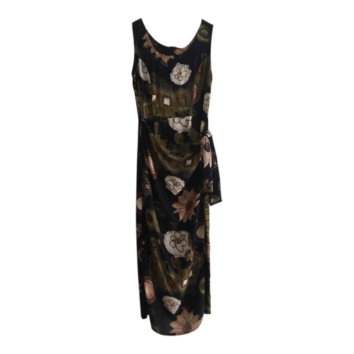 Robe portefeuille à fleurs
