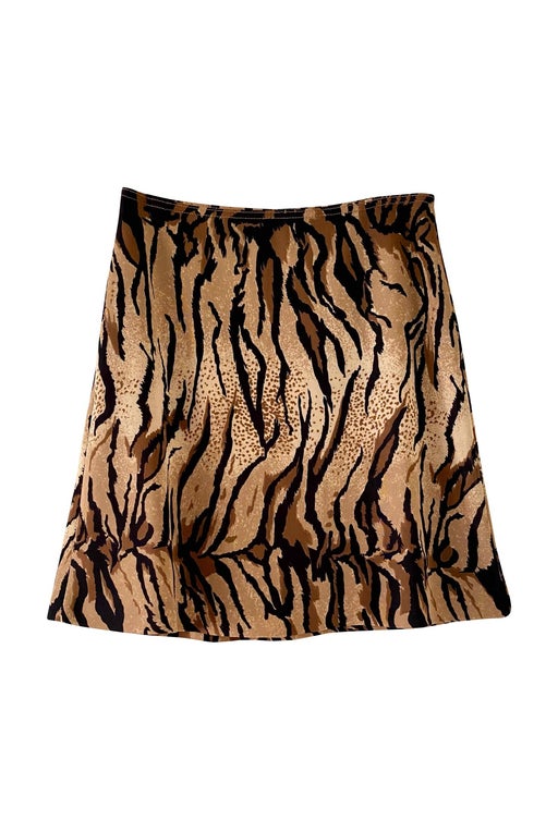 Wild mini skirt