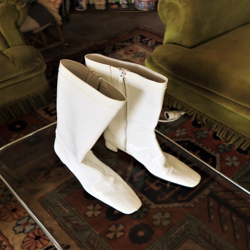 Bottes en vinyle pour femme Imparfaite