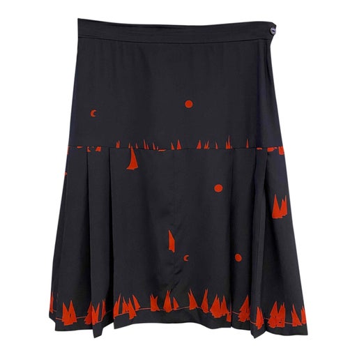 silk skirt