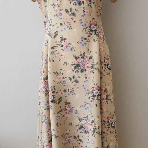 Long floral dress