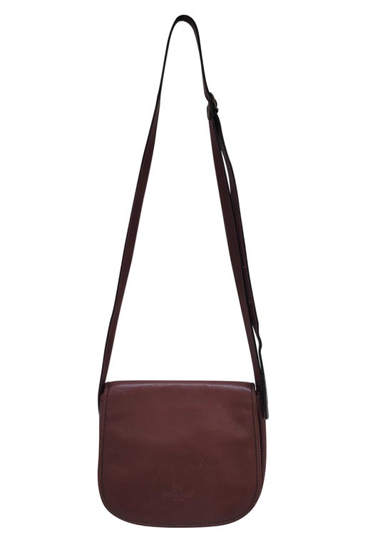 Leather shoulder bag