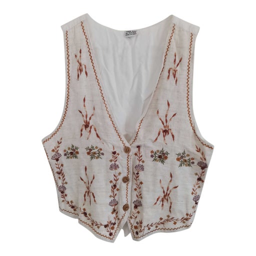 Beaded Embroidered Vest