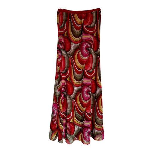 90's geometric skirt