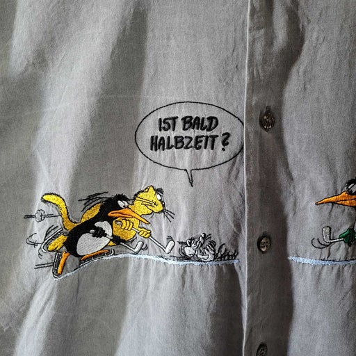 90's embroidered shirt