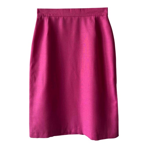Jupe crayon rose