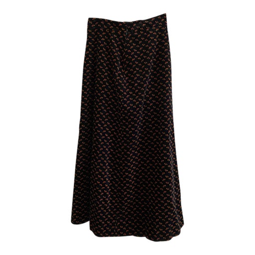 60&#39;s velvet skirt