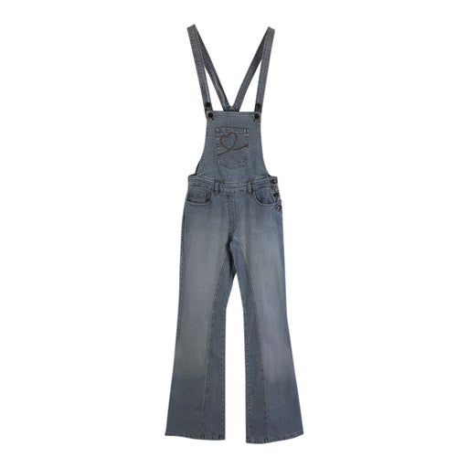 Salopette flare en jean
