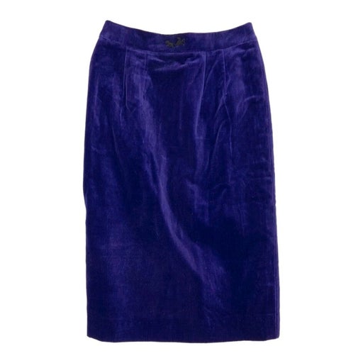 Velvet skirt
