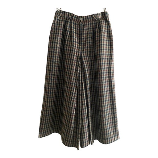 Jupe-culotte en laine