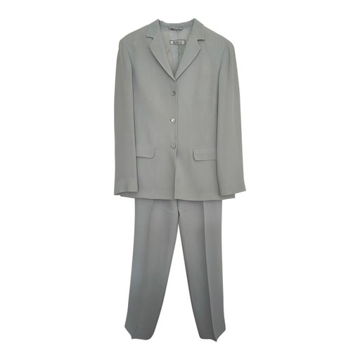 Tailleur pantalon bleu clair