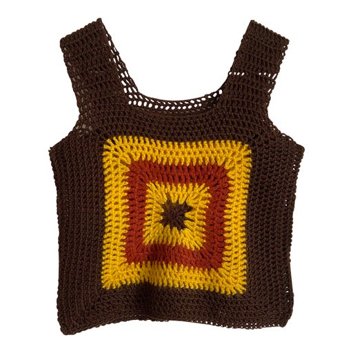 Crochet crop top