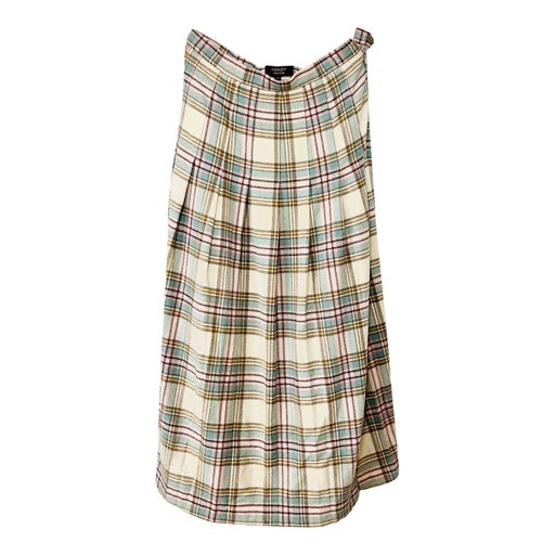 tartan skirt