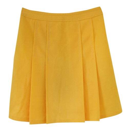 70's yellow skirt