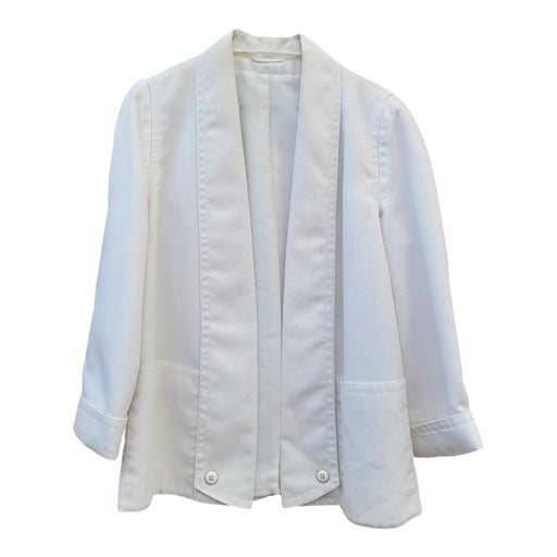 80's white jacket