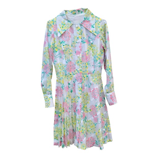 Cotton shirt dress