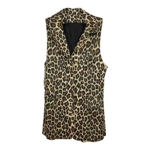 Leopard vest
