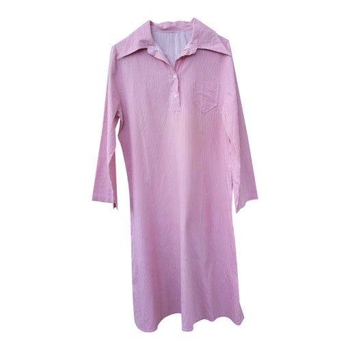 Cotton shirt dress