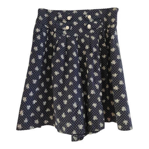Jupe-culotte à fleurs