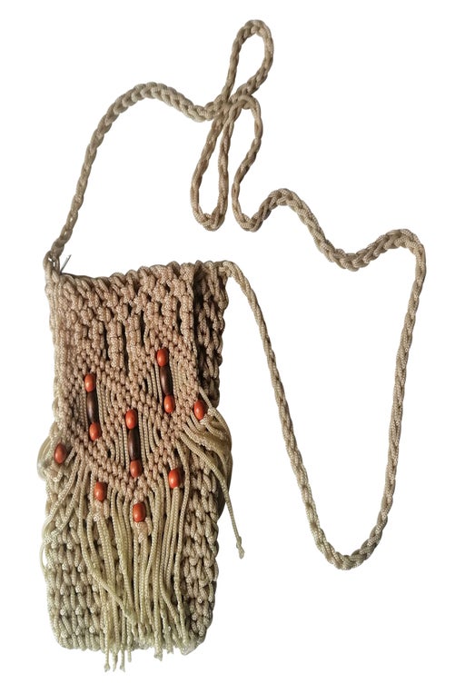 Crochet mini bag