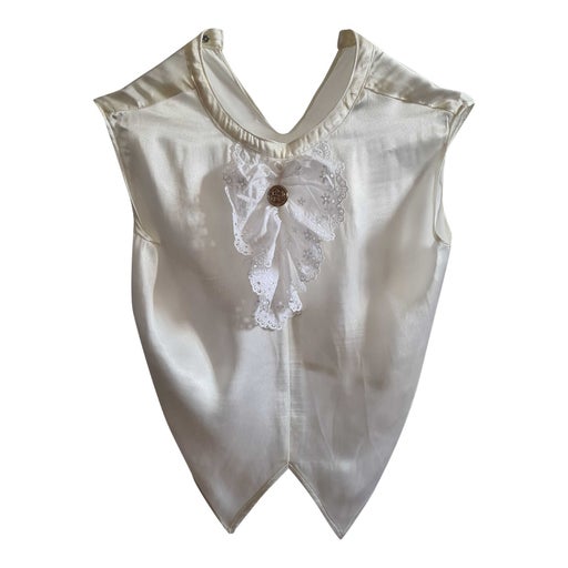 Satin crop top