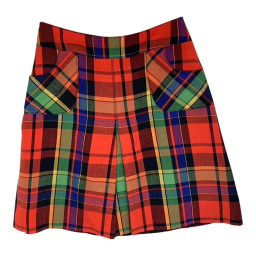 tartan skirt