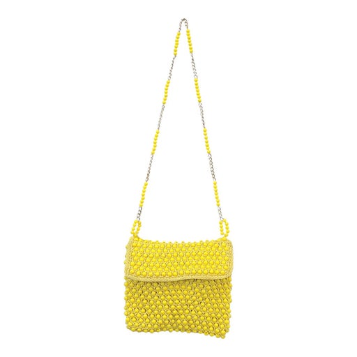 Beaded shoulder bag