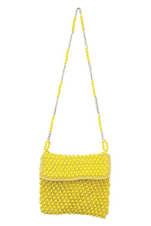 Beaded shoulder bag