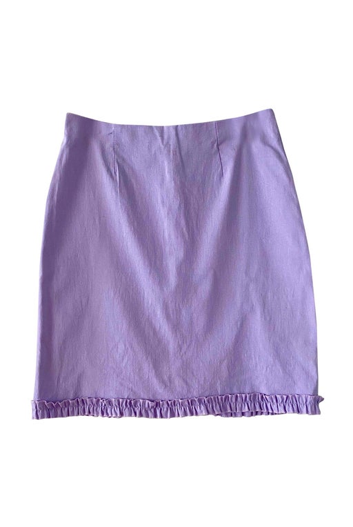Lilac mini skirt