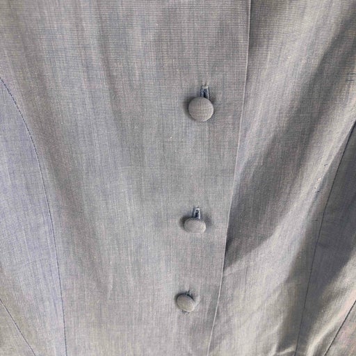 Buttoned cotton dress