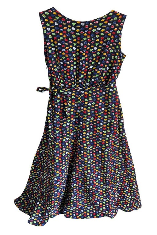 Multicolored long dress