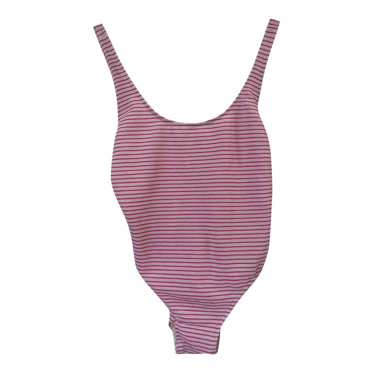 Maillot de bain à rayures