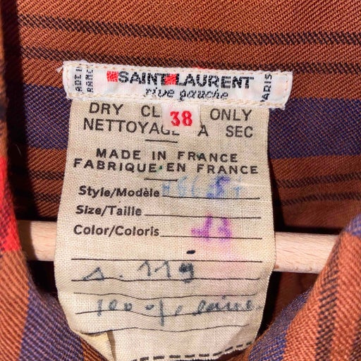 Yves Saint Laurent skirt set