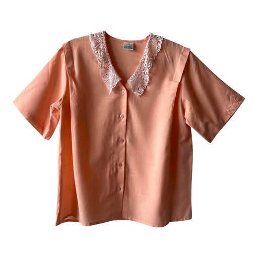 Chemise col en dentelle