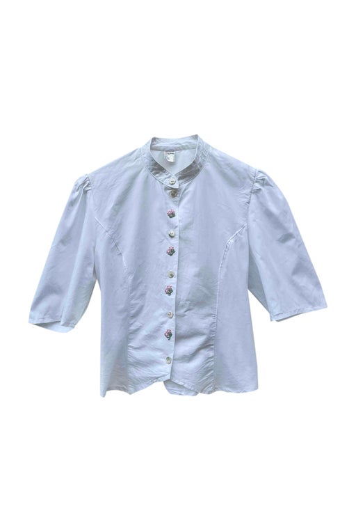 Chemise brodée en coton