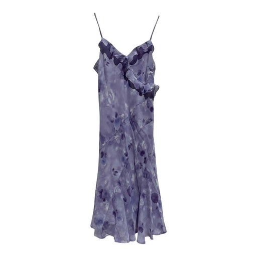 Lilac ruffled dress