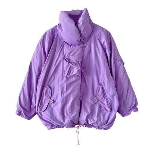 80's lilac down jacket