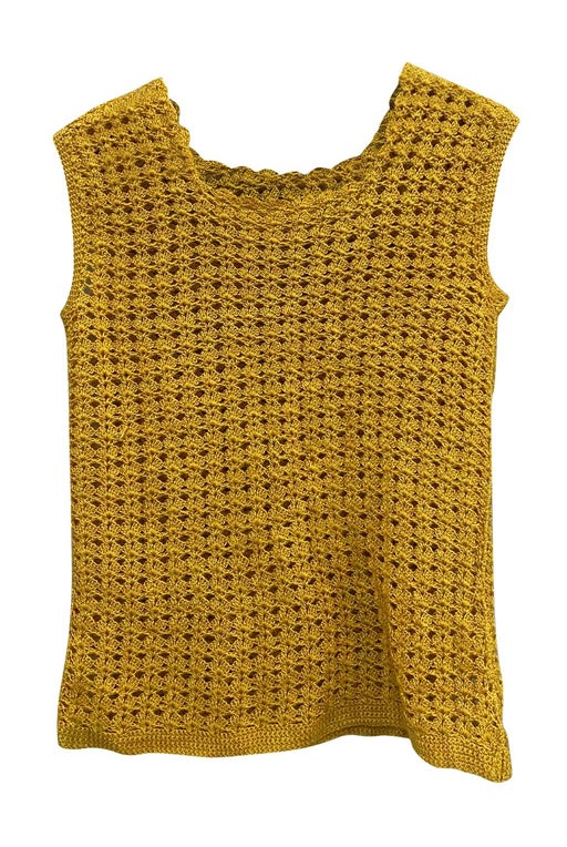 Top en crochet 