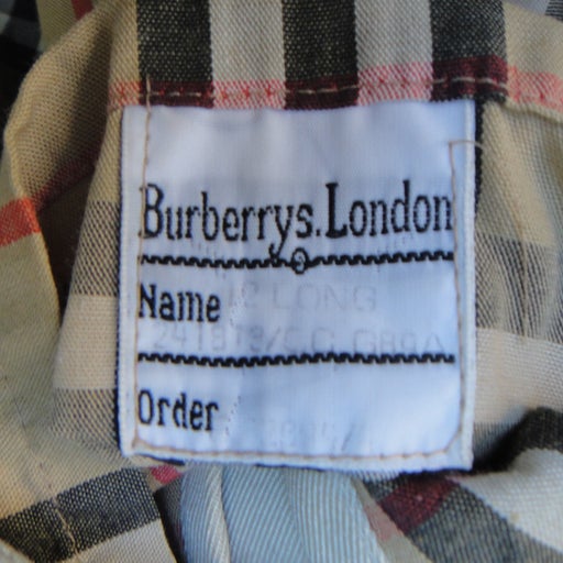 Burberry trench coat